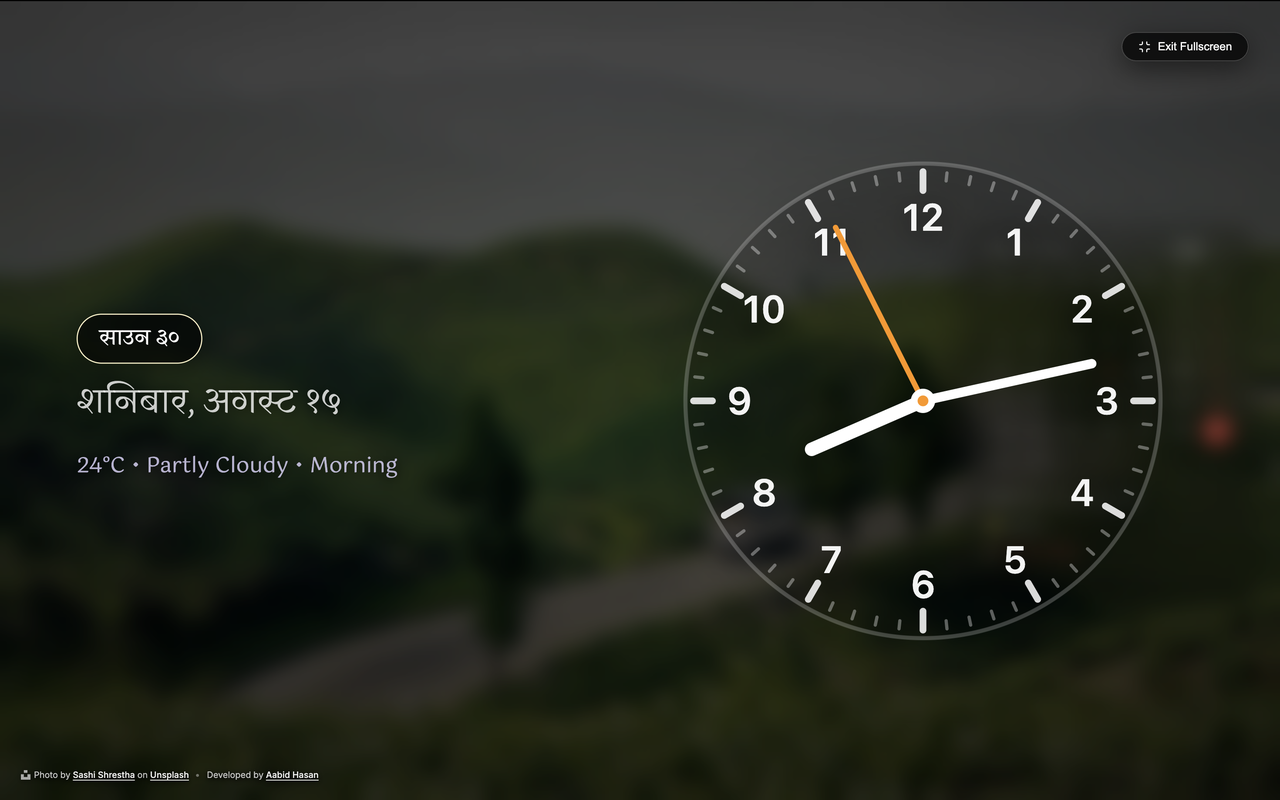Thimi Extension Preview - Nepali Calendar